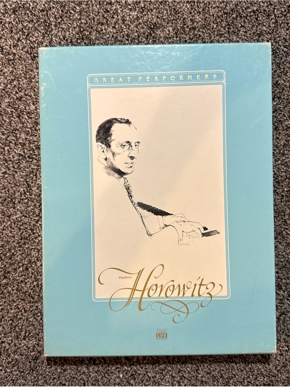 Great Performers: Vladimir Horowitz Time Life 3 Cassette 24 Page Book Box Set